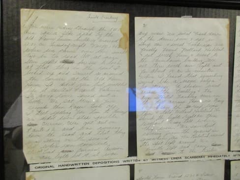 Original Police Reports and Witness Depositions