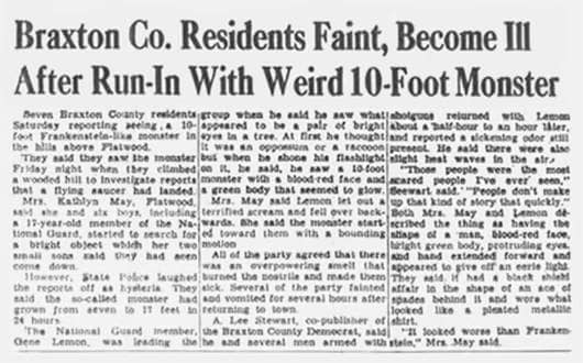 Contemporary Newspaper Coverage