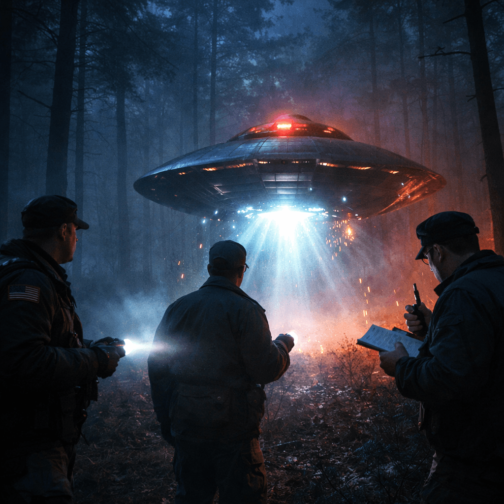 Britain's Roswell: Military Encounters UFO in Nuclear Weapons Forest