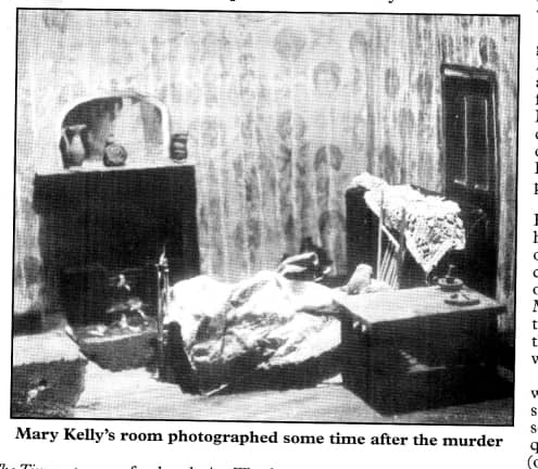 Mary Jane Kelly Crime Scene Photographs (GRAPHIC)